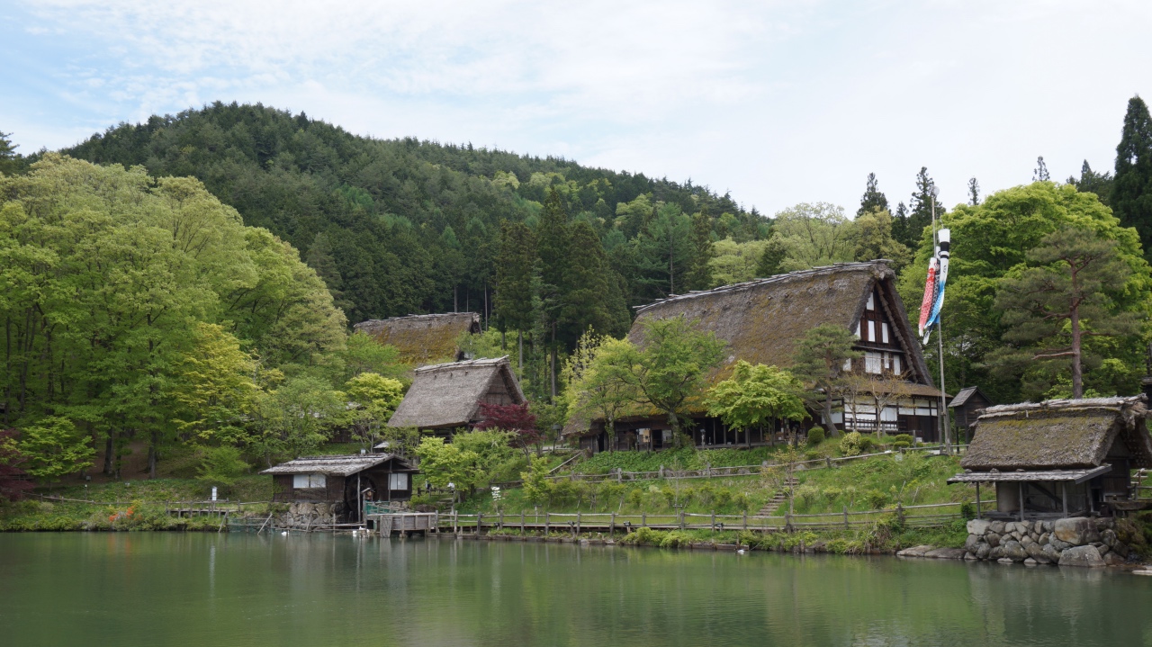 高山の鯉のぼり