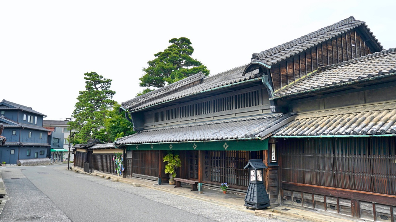 有松の町並み