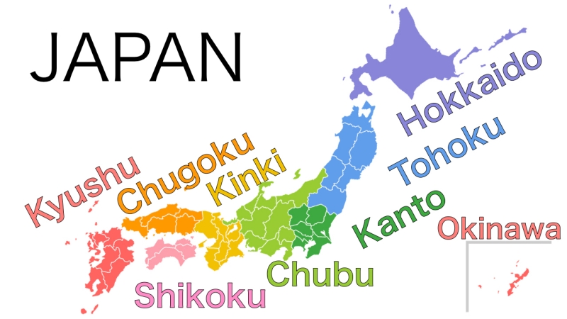 Map of Japan